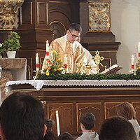 Dr. Walter Simon übernahm am 7. April 2024 die Leitung der Pfarrei St. Blasius im Westerwald